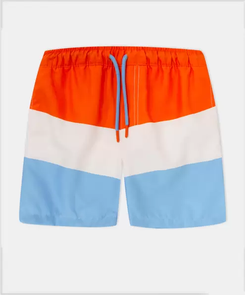 Bermuda De Playa Para Niño Estampada