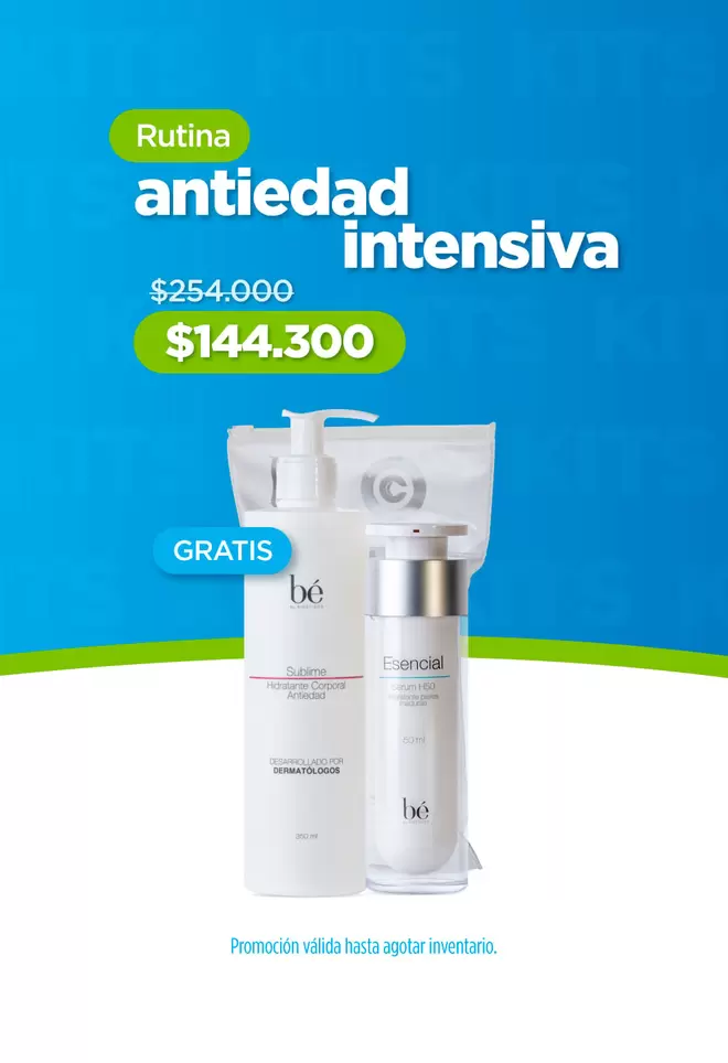 Kit 25 Años Serum H50 - Gratis Hidratante Corporal Antiedad