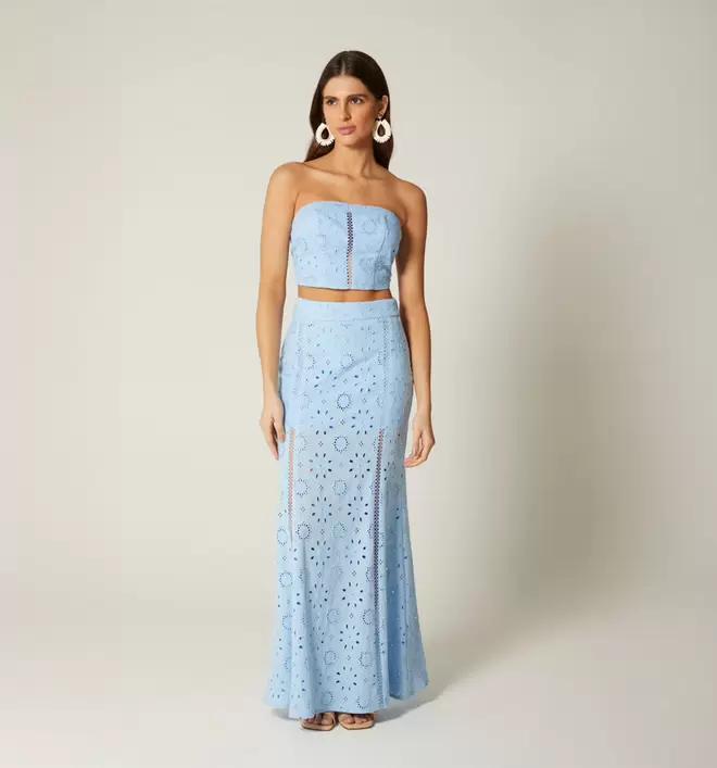 Top straple espalda de anudar