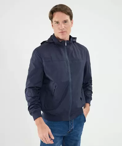 Chaqueta Tipo Rompevientos Para Hombre