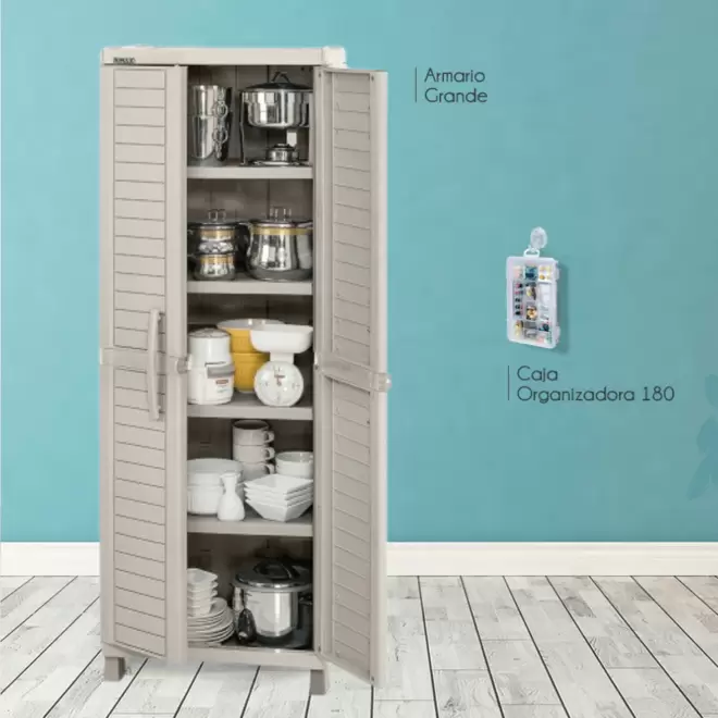 Armario Grande Barú + Caja Organizadora 180mm