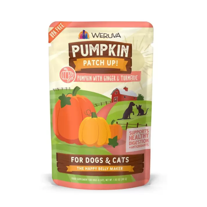 Weruva Pumpkin Patch Up!, Pumpkin with Ginger & Turmeric for Dog & Cat Food