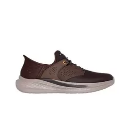 Skechers Tenis Slade Hombre Cafe