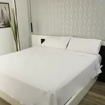 Sábana 200 Hilos Clásica - Color Blanco