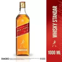 Whisky JOHNNIE WALKER. red label 8 Años (1000  ml)