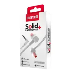 Audífonos Maxell Solid+ Earphones