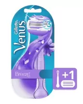 Maquina afeitadora gillette venus breeze women 3 hojas