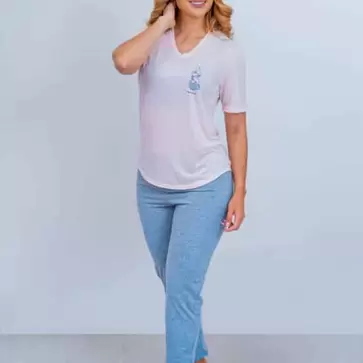 Pijama pantalon largo