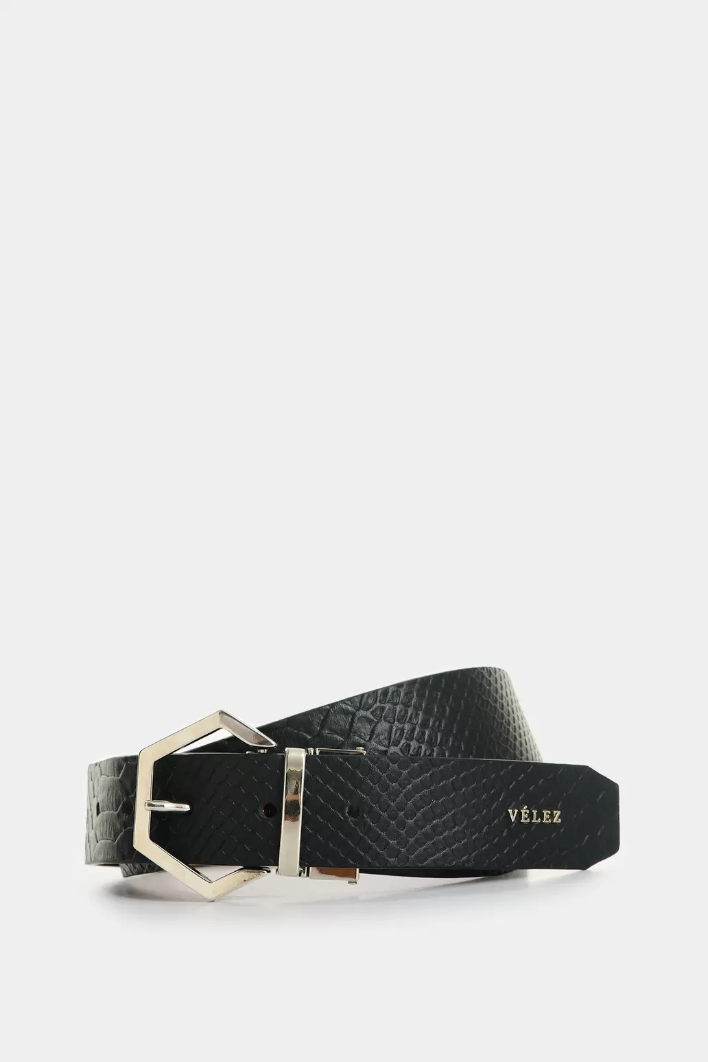 Cinturón doble faz de cuero para mujer Marilia