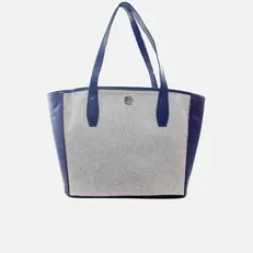 Cartera tilda de cuero para mujer - Azul