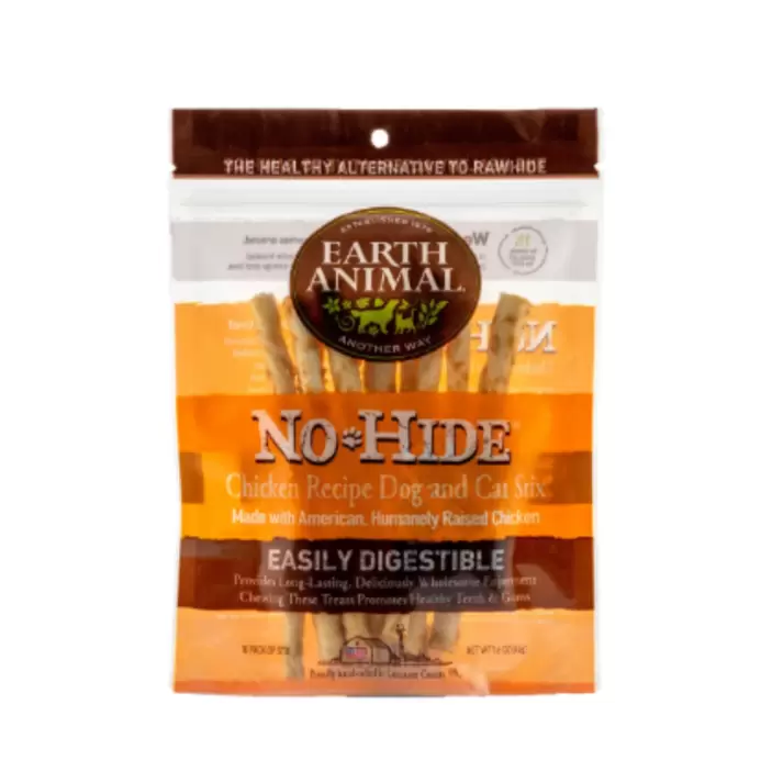 Earth AnimalNo Hide Chicken Stix Chews Dog Treats