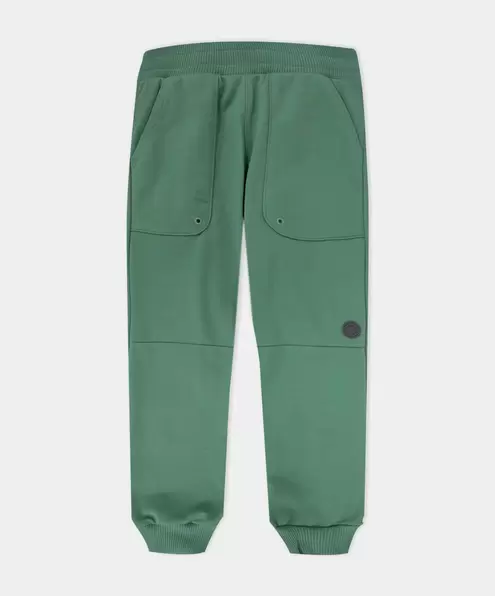 Pantalón Deportivo Para Niño En Burda Color Verde