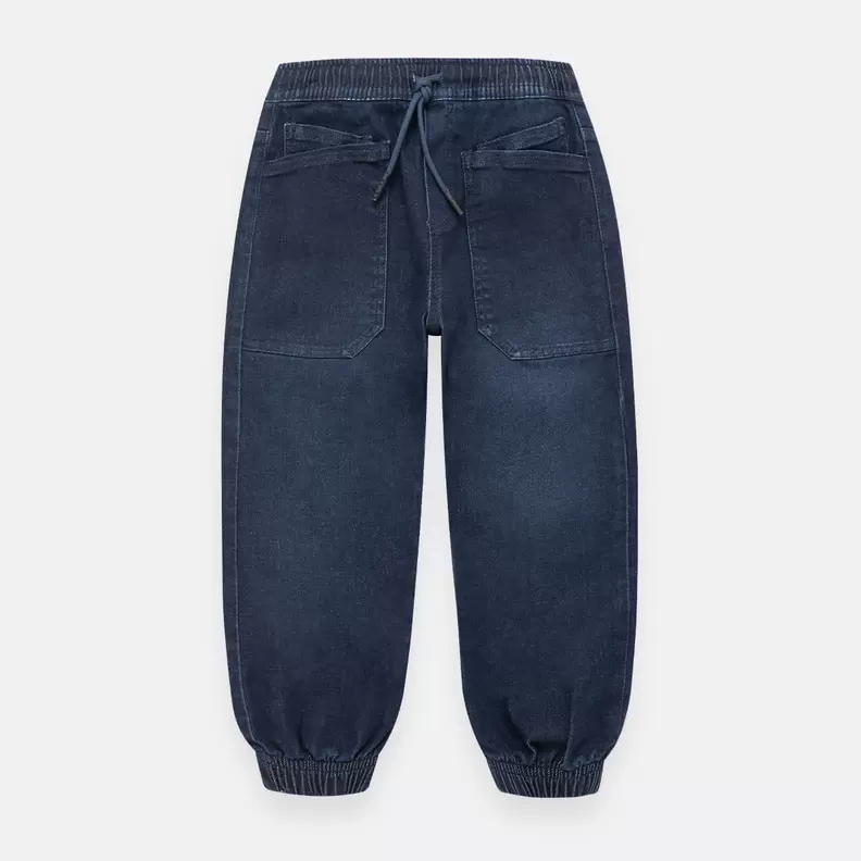 Denim siilueta jogger para niño