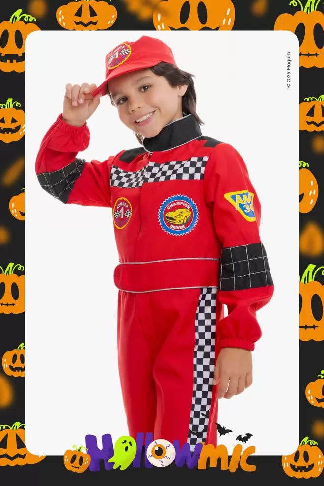 Disfraz Piloto de Mic para niño