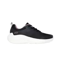 Skechers Tenis Bobs Squad Waves Mujer Negro