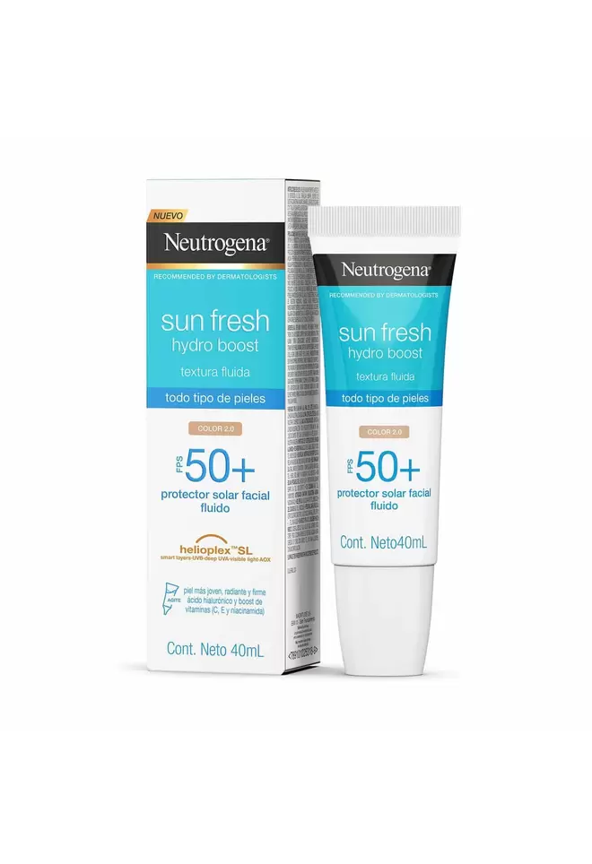 Neutrogena Sun Fresh Hydro Boost Color Spf 50 40ml