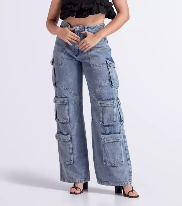 Jean Cargo Para Mujer Praga Zoe Derek Lovely