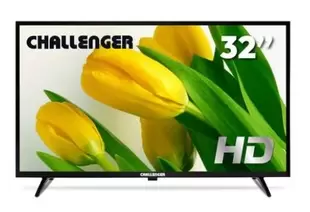 Televisor challenger 32 pulgadas basic led serie dvdt2