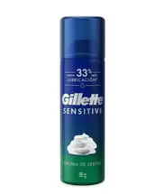 Espuma afeitar gillette lubricacion sensitive
