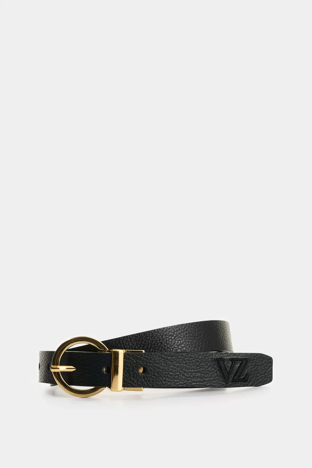 Cinturón doble faz de cuero para mujer Almaris Monogram