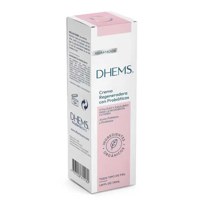 Dhems Crema Regeneradora Con Probióticos 50 Ml
