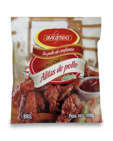 Alitas de pollo avicampo bbq