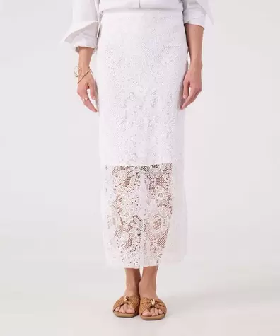 Falda Texturizada Unicolor