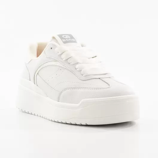 TENIS PLATAFORMA - 19531 - BLANCO