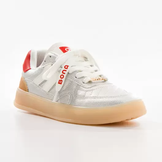 TENIS CASUAL-19532 - PLATEADO