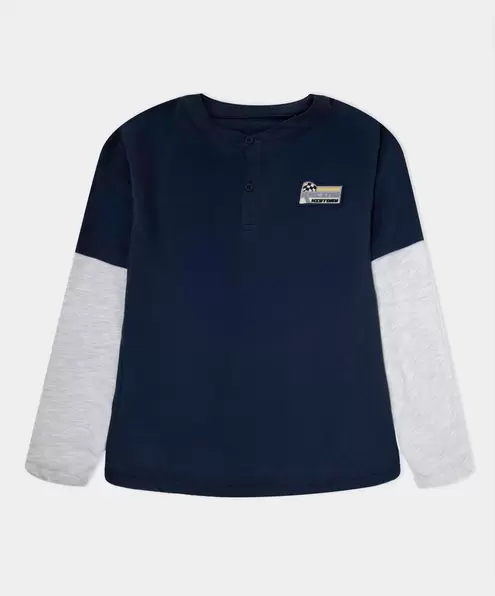 Camiseta Manga Larga Para Niño