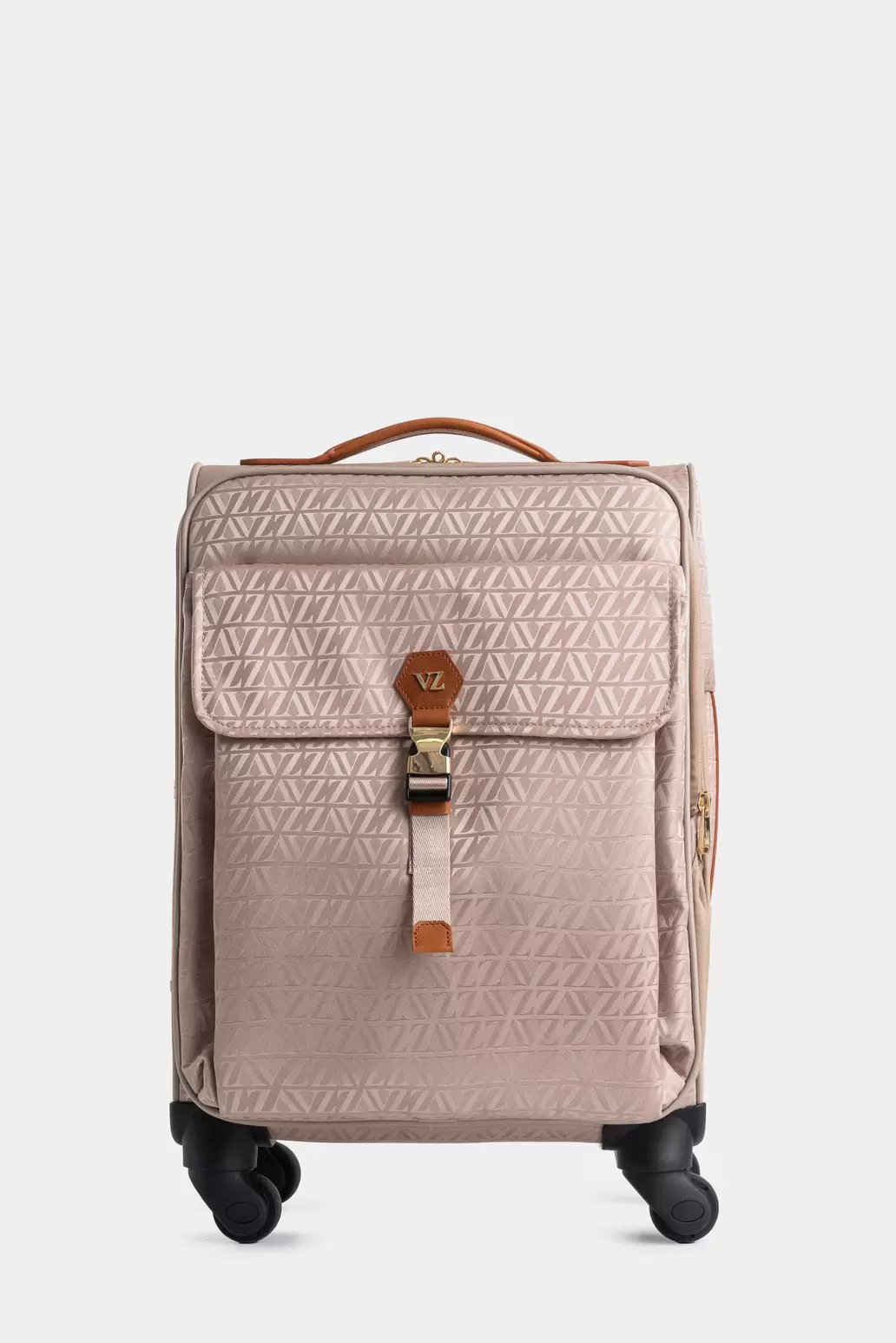 Maleta de viaje Bloom 2 en jacquard para mujer monogram