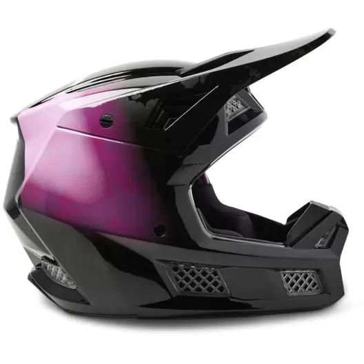 CASCO FOX V3 RS DETONATE ECE [NEGRO/MORADO]
