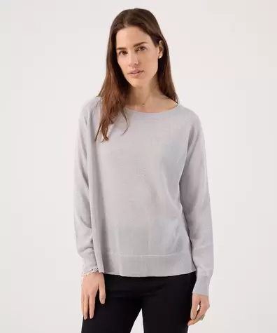 Saco Unicolor Con Lurex