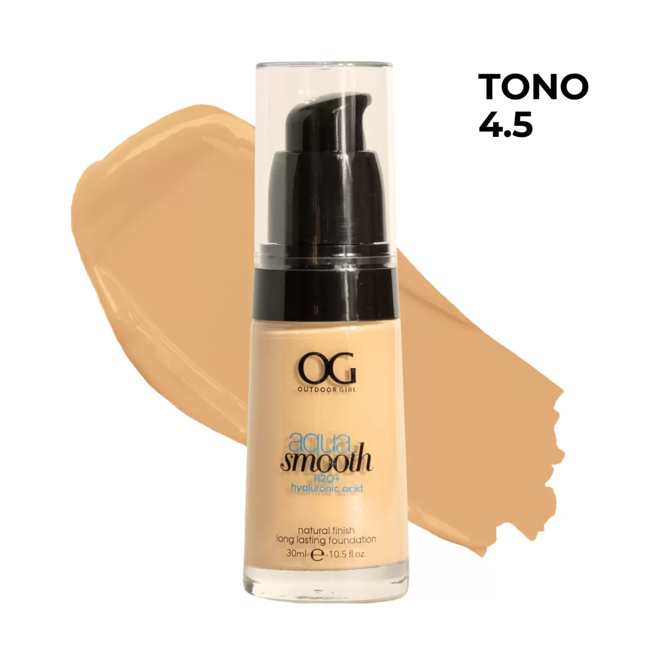 Og Base Aqua 4.5 Suave De Larga Duracion 4.5 X 30 Ml