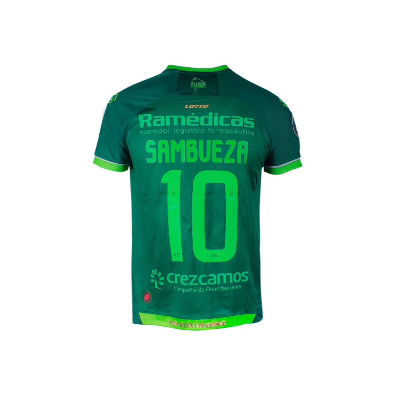Camiseta Hombre Lotto Con Publicidad C Libertadores Sambueza 2025,
