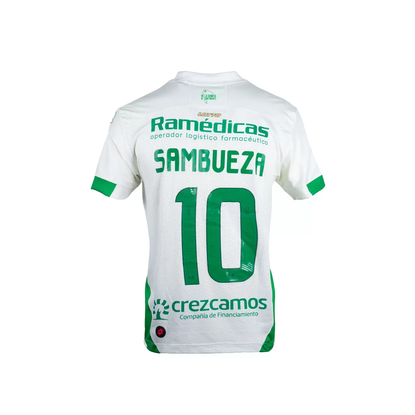 Camiseta Hombre Lotto Away2 Con publicidad C Libertadores #10 Sambueza 2025,