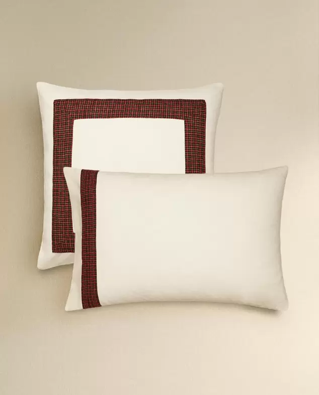 FUNDA ALMOHADA LINO CENEFA NAVIDAD