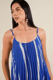 Vestido Plizado Opalo