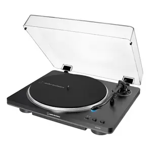 Audio-technica At-lp70x-bg Tornamesa Transmisión Por Correa Negro 110/220v