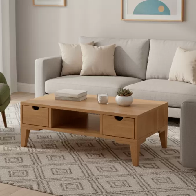 Mesa Centro Barito Madera/natural