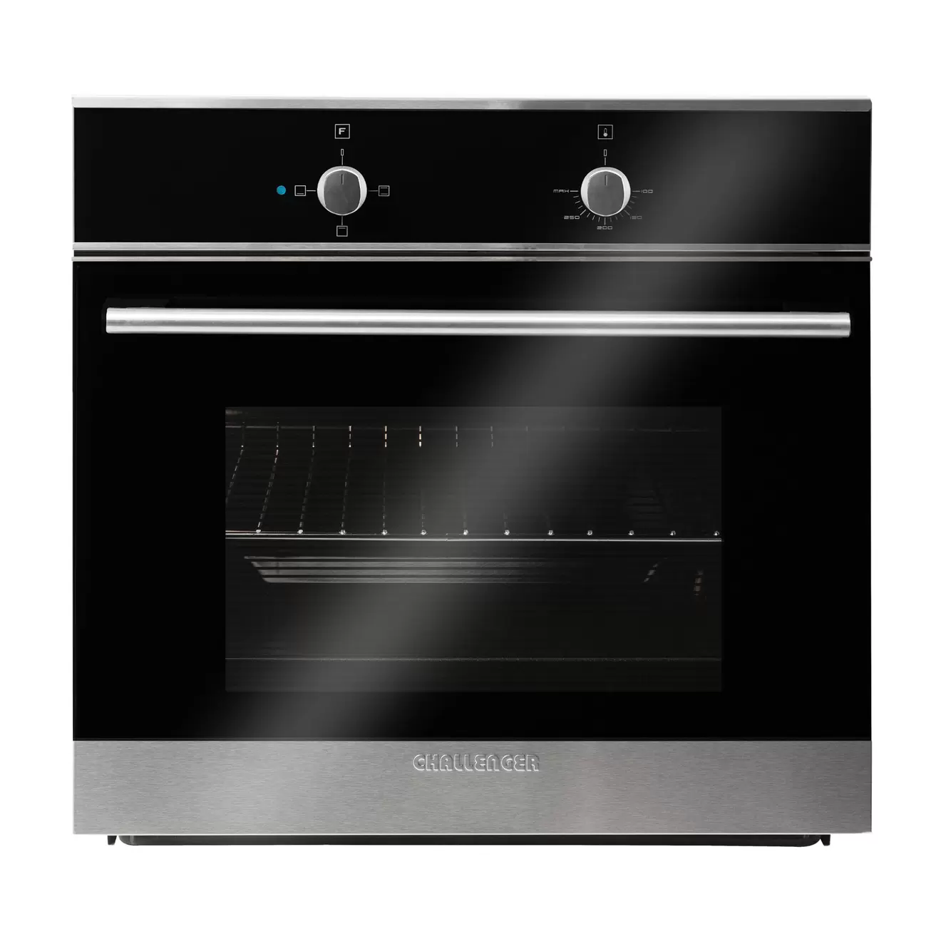 Horno de empotrar challenger electrico 60 cm negro/ inox