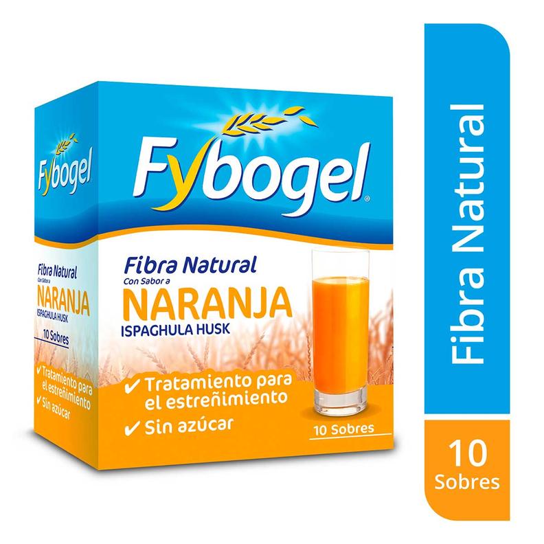 Fibra Fybogel Naranja 10 Sobres