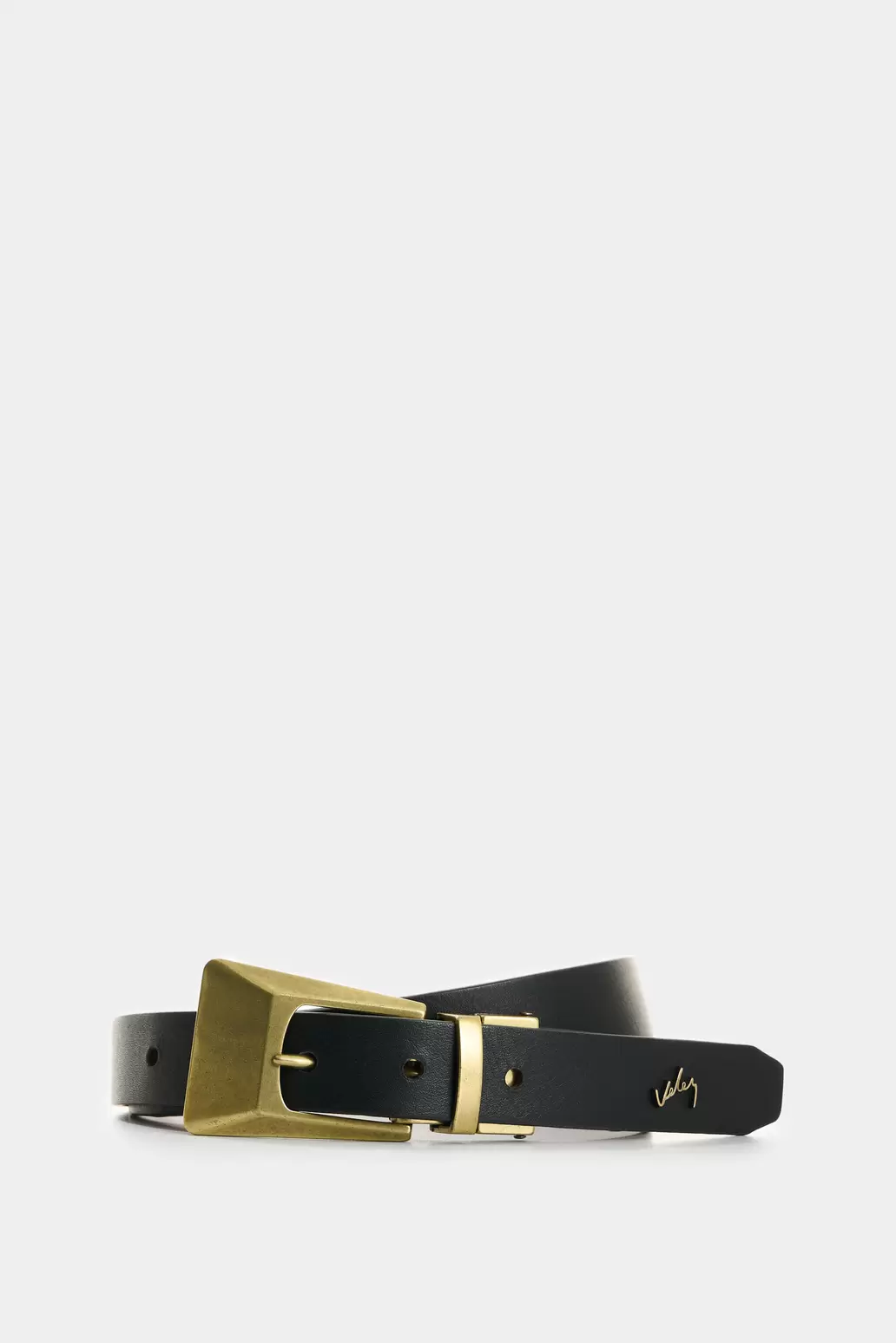 Cinturón Kiwa doble faz en cuero para mujer