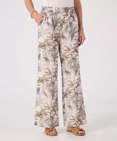 Pantalon Estampado Fluido