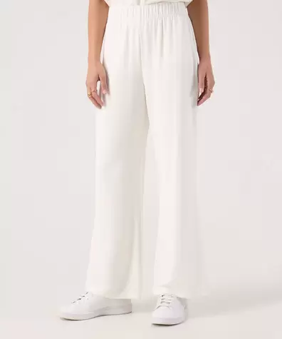 Pantalon con pretina elastica