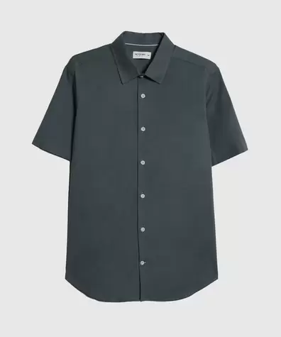 Camisa Formal de Manga Corta para Hombre