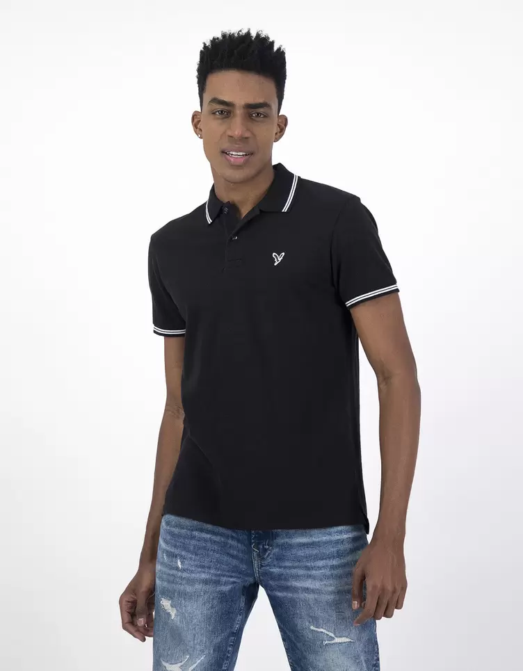 Camiseta Polo de Pique Slim Fit Ae