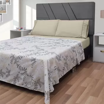 Sábanas 200 Hilos Estampadas – Naturaleza Camel
