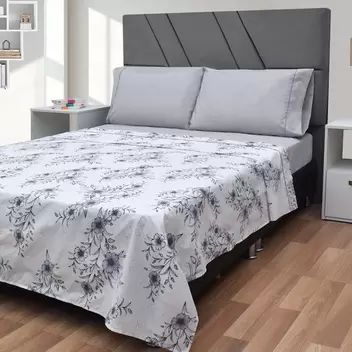 Sábanas 200 Hilos Estampadas – Atardecer Silver