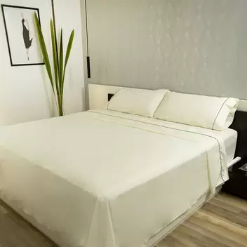 Sábana 200 Hilos Clásica - Color Marfil